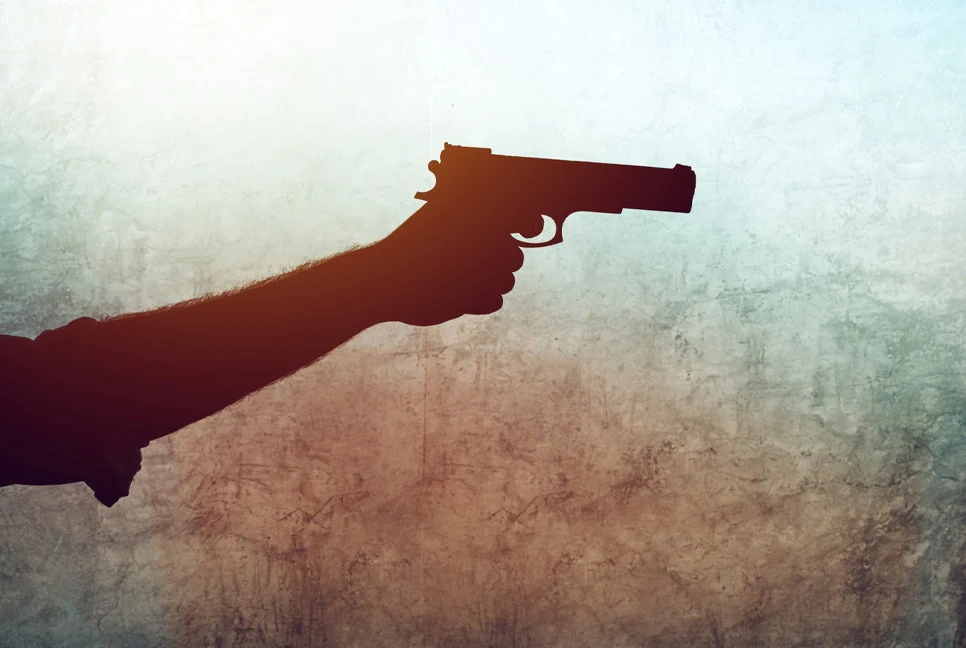 Illegal weapons in hands of criminals